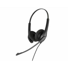 Jabra Biz 1500 Duo QD Headphone with microphone - Black
