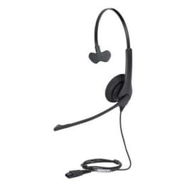 Jabra Biz 1500 Duo QD Headphone with microphone - Black