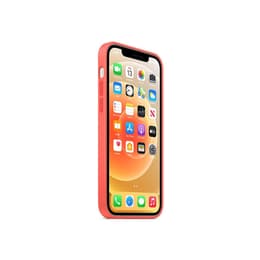 Apple Silicone case iPhone 12 mini - Silicone Pink Citrus