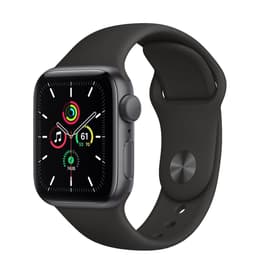 Apple Watch (Series SE) September 2020 - Wifi Only - 44 mm - Aluminium Space gray - Sport band Midnight