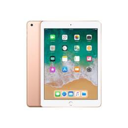 Restored Apple iPad 6th Generation 128GB Wi-Fi - Gold (Refurbished) 