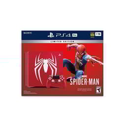 PlayStation 4 Pro 1000GB - Red - Limited edition Marvel’s Spider-Man + Marvel’s Spider-Man