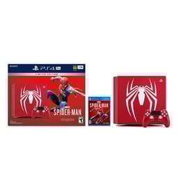 PlayStation 4 Pro 1000GB - Red - Limited edition Marvel’s Spider-Man + Marvel’s Spider-Man