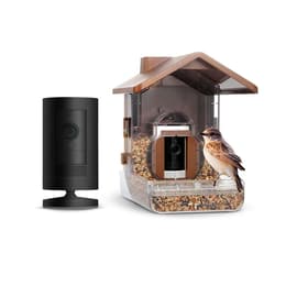 Wasserstein Bird Feeder Smart Camera Case Camcorder - Saddle Brown