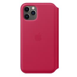Apple Leather Folio iPhone 11 Pro Max - Leather Raspberry