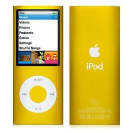 iPod Nano 4 MP3 & MP4 player 8GB- Yellow