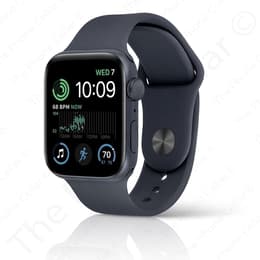 Apple Watch (Series 2) September 2022 - Wifi Only - 44 mm - Aluminium Black - Sport band Black