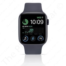 Apple Watch (Series 2) September 2022 - Wifi Only - 44 mm - Aluminium Black - Sport band Black