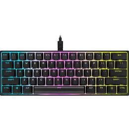 Corsair Teclado QWERTY Teclado retroiluminado K65 RGB MINI