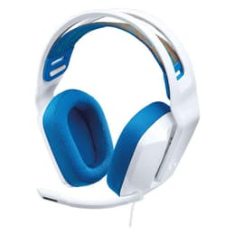 Logitech G335 Noise cancelling Gaming Headphone with microphone - White/Blue