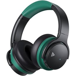 Purelysound E7 Headphone Bluetooth with microphone - Black/Green
