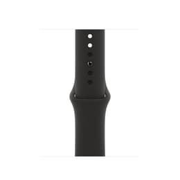 Apple Watch Series 4 (2018) GPS 44 mm - Aluminium Silver - Sport band Black
