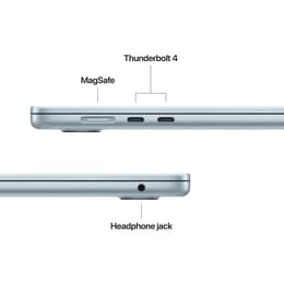 MacBook Air (2025) 15-inch - Apple M4 10-core and 10-core GPU - 16GB RAM - SSD 256GB