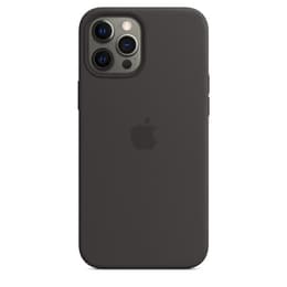Apple Silicone case iPhone 12 Pro Max - Silicone Black