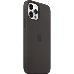Apple Silicone case iPhone 12 Pro Max - Silicone Black