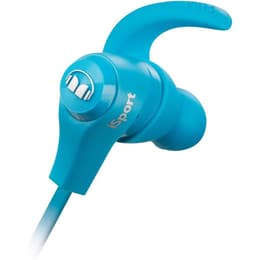Monster iSport Earbud Noise-Cancelling Bluetooth Earphones - Blue