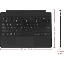 Microsoft Keyboard QWERTY Wireless Type Cover for Surface Pro
