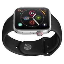 Apple Watch (Series 8) September 2022 - Wifi Only - 41 mm - Aluminium Silver - Sport band Black