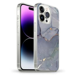 iPhone 14 Pro case - Plastic - Marble