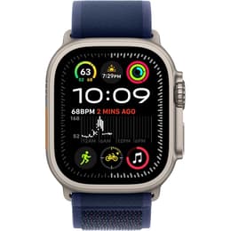 Apple Watch Ultra 2 (2023) GPS + Cellular 49 mm - Titanium Natural Titanium - Trail loop Blue
