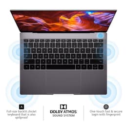 Huawei MateBook X Pro 13-inch (2019) - Core i7-8550U - 16 GB  - SSD 512 GB