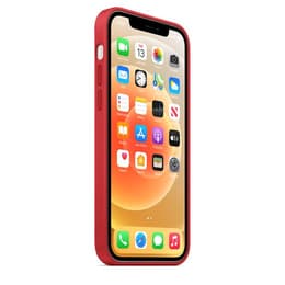 Apple Leather case iPhone 12 Pro Max - Leather Red