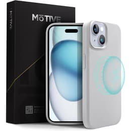 iPhone 15 case - Silicone - White