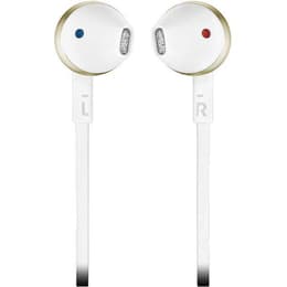 JBL Tune 205BT Earbud Bluetooth Earphones - Champagne/White