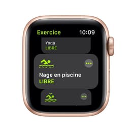 Apple Watch (Series SE) September 2020 - Cellular - 40 mm - Aluminium Gold - Sport band Pink Sand