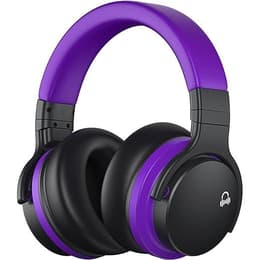 Movssou E7 Noise cancelling Headphone Bluetooth with microphone - Purple