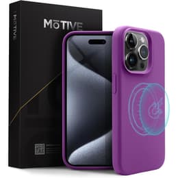 iPhone 15 Pro case - Silicone - Purple