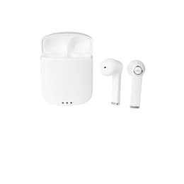 Altec Lansing MZX634-WHT Earbud Noise-Cancelling Bluetooth Earphones - White
