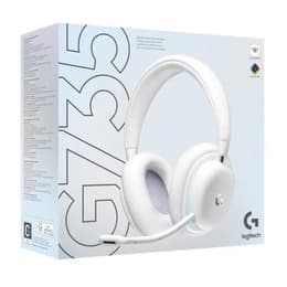 Logitech G735 Gaming Headphone Bluetooth with microphone - White