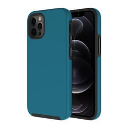 iPhone 12/12 Pro case - Leather - Ocean Blue