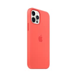 Apple Silicone case iPhone 12 Pro Max - Silicone Pink Citrus