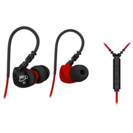 Mee S6P Earbud Bluetooth Earphones - Black/Red