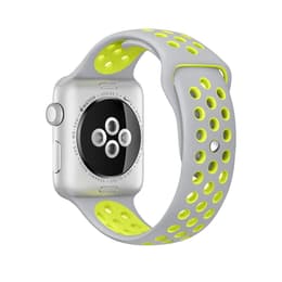 Apple Watch (Series 2) 2016 - Wifi Only - 38 mm - Aluminium Silver - Nike Sport Band SILVER
