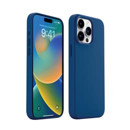 iPhone 15 Pro Max case - Silicone - Blue