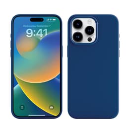 iPhone 15 Pro Max case - Silicone - Blue