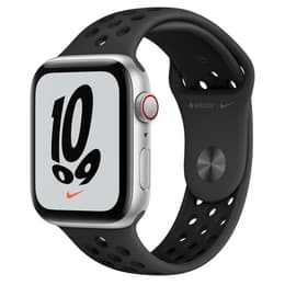 Apple Watch (Series SE) 2020 - Cellular - 40 mm - Aluminium Silver - Nike Sport band Black