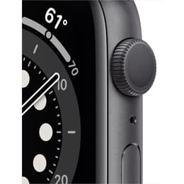 Apple Watch (Series 6) September 2020 - Wifi Only - 44 mm - Aluminium Space Gray - Sport Black