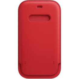 Apple Sleeve iPhone 12 Pro Max - Leather Red