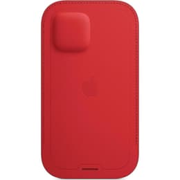 Apple Sleeve iPhone 12 Pro Max - Leather Red