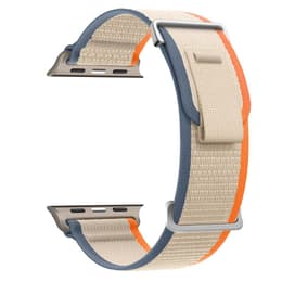 Apple Watch Ultra (2023) GPS + Cellular 49 mm - Titanium Natural Titanium - Trail loop Orange