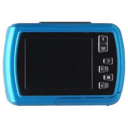 Polaroid 16MP Waterproof Digital Camera (ISO48N) - Teal with Rubber Case
