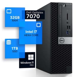 Dell Optiplex 7070 Core i7 3 GHz - SSD 1000 GB RAM 32GB