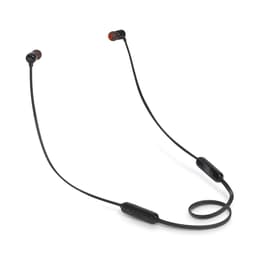 JBL Tune T110BT Earbud Bluetooth Earphones - Black