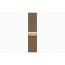 Apple Watch Series 11 (2025) GPS + Cellular 46 mm - Titanium Gold - Milanese loop Gold