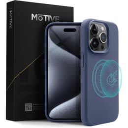 iPhone 15 Pro case - Silicone - Blue