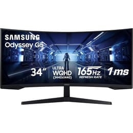 Samsung 34-inch Monitor 3440 x 1440 LCD (Odyssey G5 G55T)